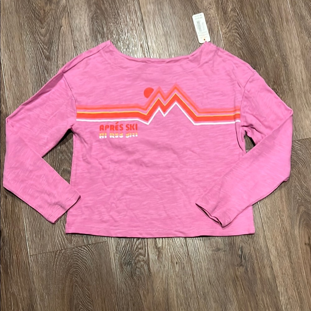 Gymboree - apres ski Pink Kids Long Sleeve Top